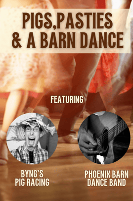 Stage Left Vibes: Pigs, Pasties and a Barn Dance