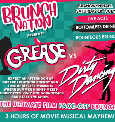Grease VS Dirty Dancing Bottomless Brunch