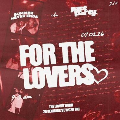 Sne X J.a.p - ‘for The Lovers’ Party