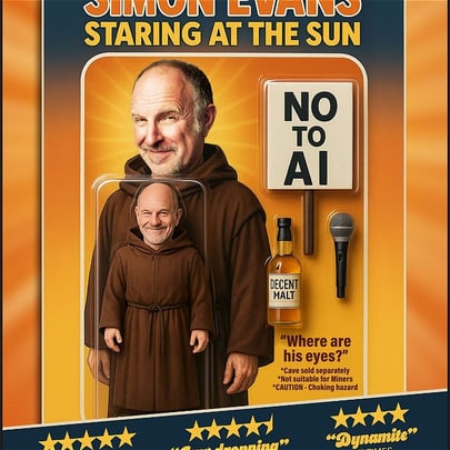 Simon Evans is Staring at the Sun