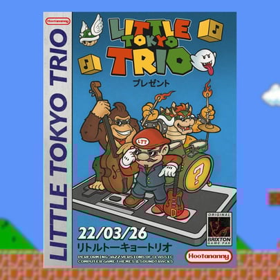 Little Tokyo Trio: Retro Games, Modern Jazz