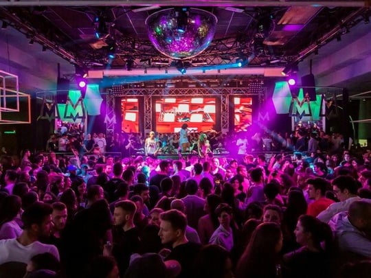 People at a crowded concert