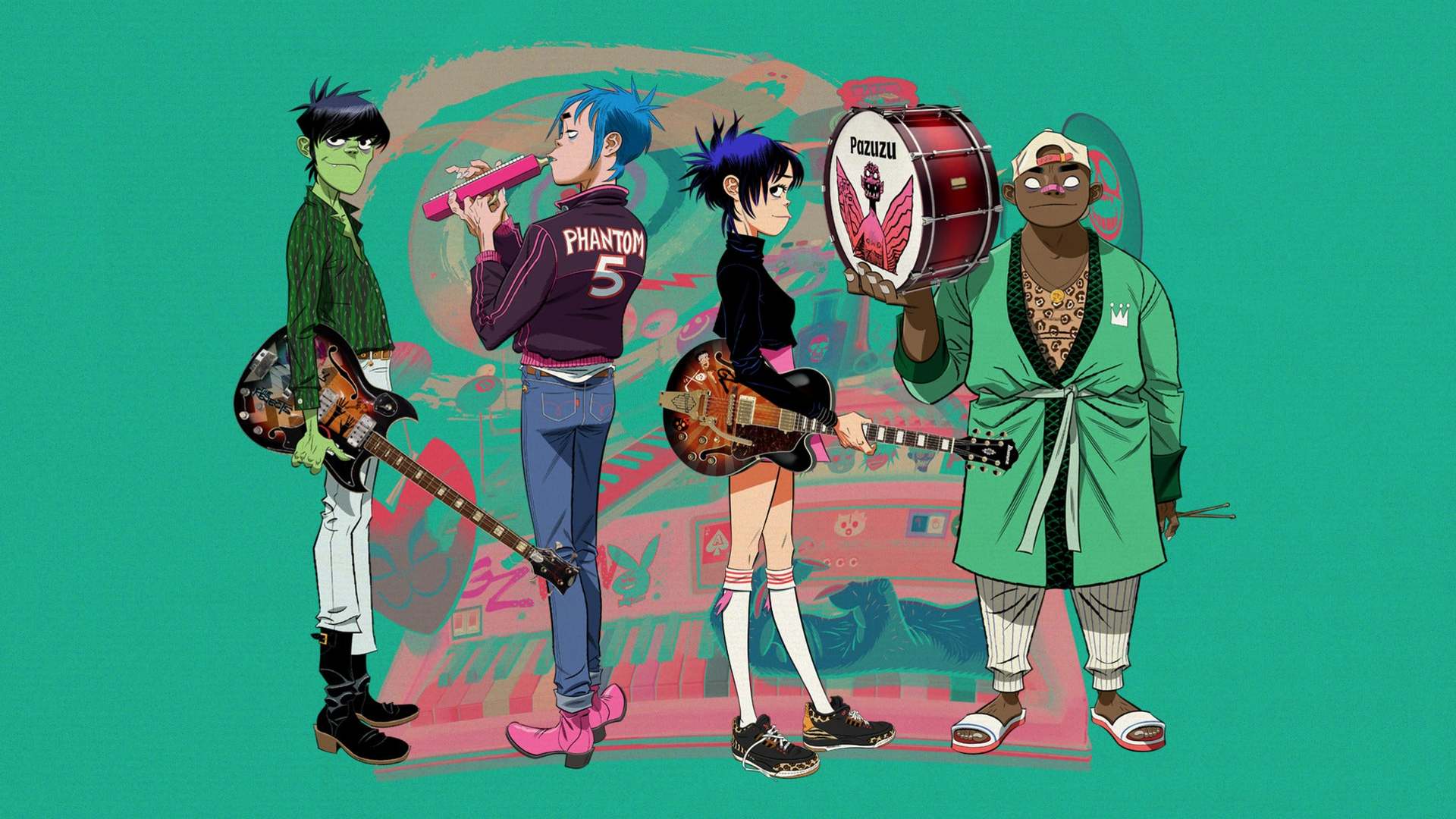 Gorillaz, United Kingdom, 2025