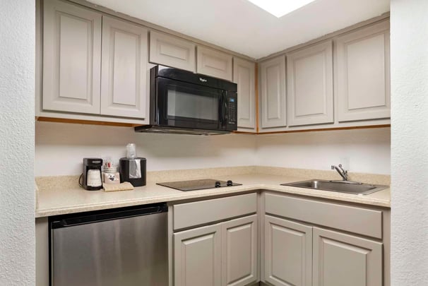 Two King Suite Street Kitchenette