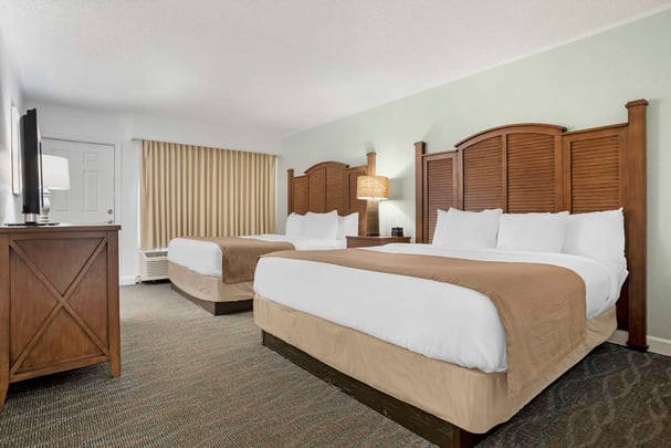 Two King Suite Street Kitchenette