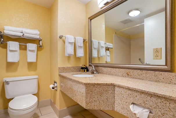 Jetted Tub Guest Bathroom