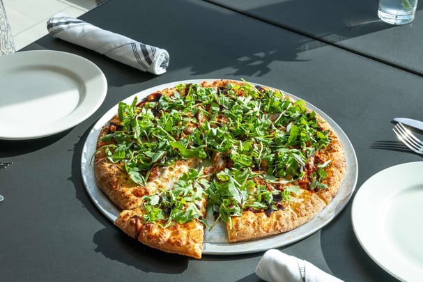 Chicken & Arugula Pizza