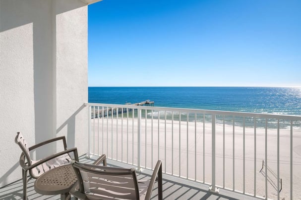 Balcony w/ Beach Front View