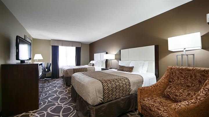 Two Queen Bed Guest Room