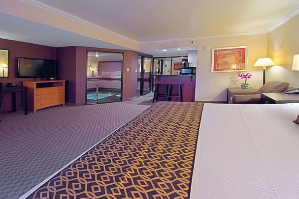 In Ground Jacuzzi Guest Room