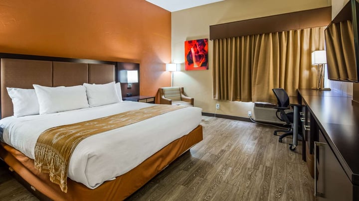 King Mobility Accessible Guest Room