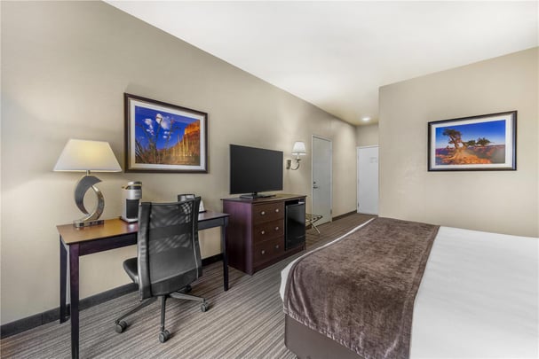 ADA - 1 King Bed w/ Roll In Shower