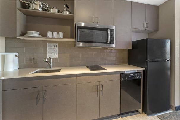 1 King Bed w/ Kitchenett and Sofabed