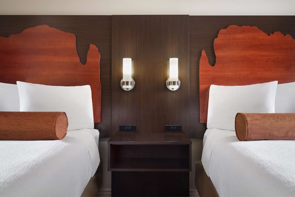 Two Double Room Detail