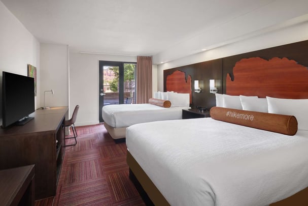 Two Double Patio Room Wide