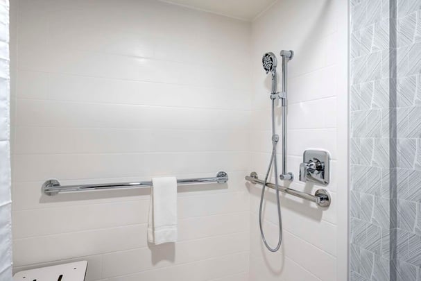 ADA RollSh Guest Room Bath