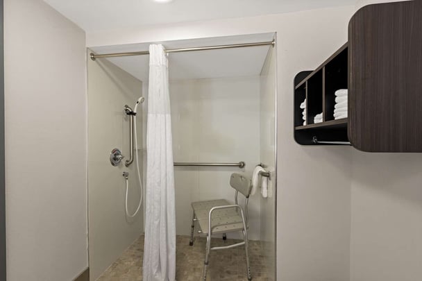 Accessible Roll-In Shower