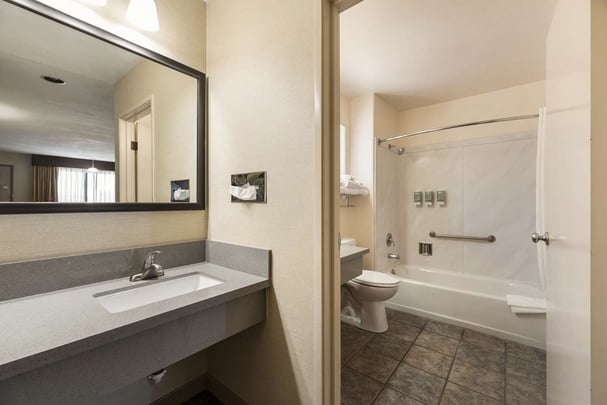 Oversized Double Queen Bathroom