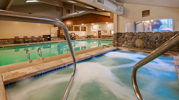 Indoor hot Tub