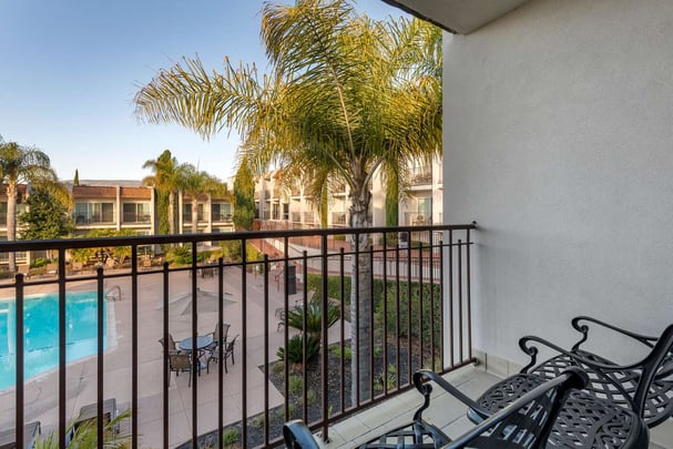 Pool View Balcony