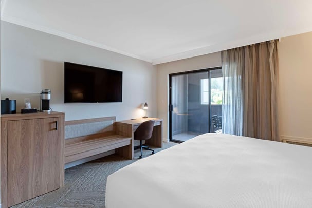 Standard King with a patio