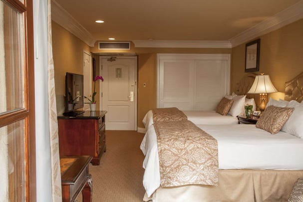 Two Queen Beds Guest Room