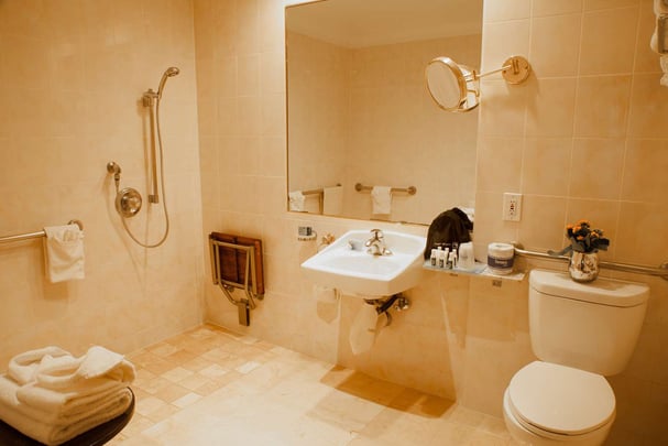 Accessible Room with Roll in Shower