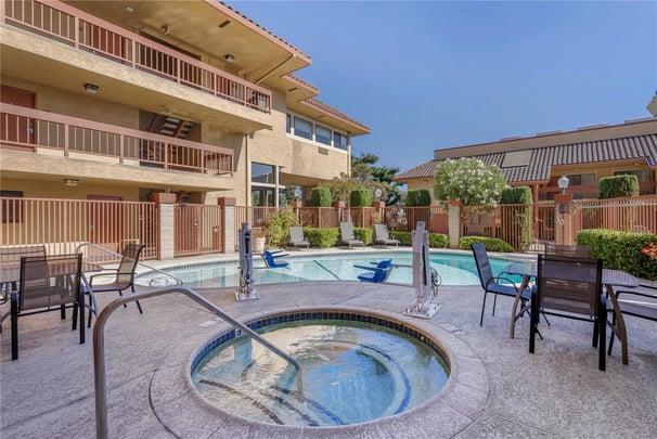 Outdoor Pool and Hot Tub