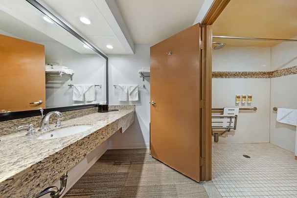 Guest Bath ADA RollSh