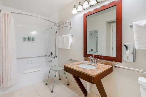ADA Non Roll in Shower Bathroom