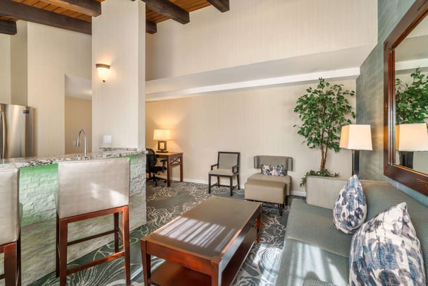 King Suite w/ Kitchen & Living Room