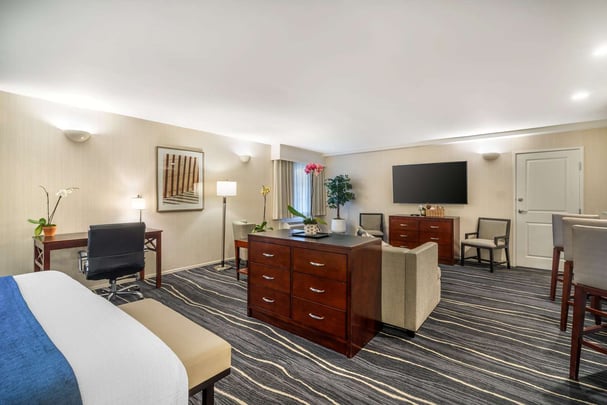 King Suite w/ Sofa Bed & Kitchen