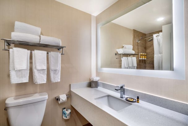 1 Queen Bed Non-Smoking | Guest Bath