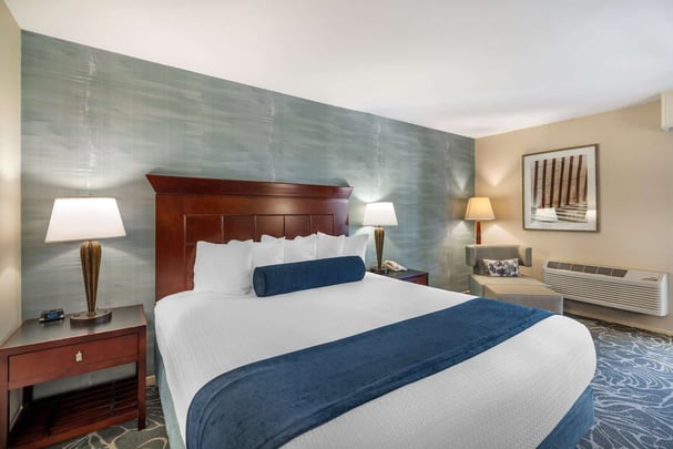 1 King Bed - Courtyard View