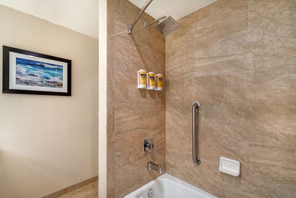 1 King Bed | Non- Smoking - Guest Bath