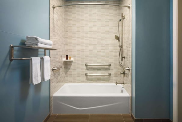 Mobility Accessible Bathroom with Bathroom