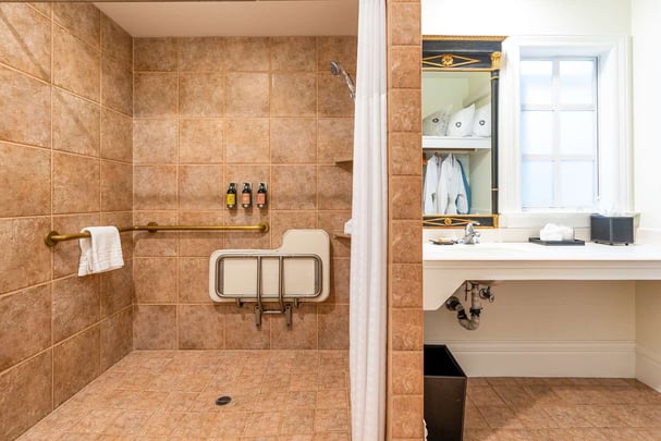 Mobility Accessible Queen Guest Room