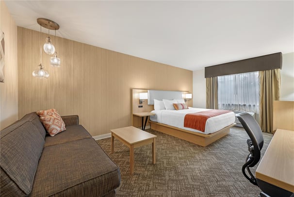 1 King Bed w/ Mountainview