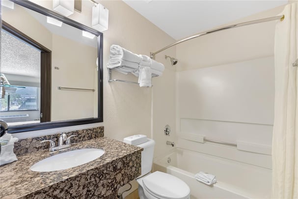 1 King Bed with Mountainview