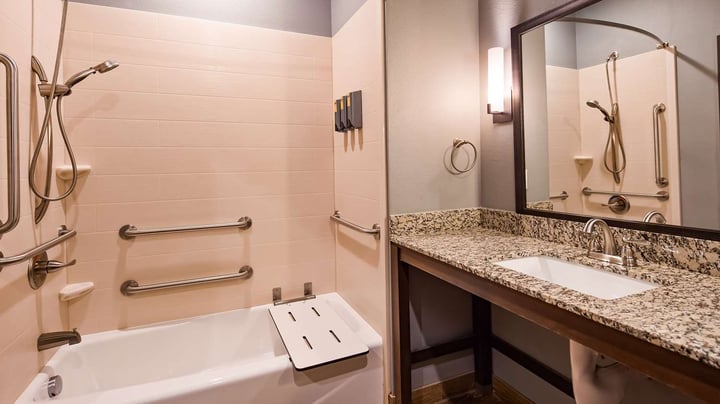 ADA Bathroom with Bath