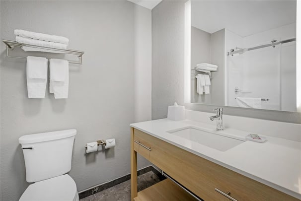 1 King Bed w/ Sofabed