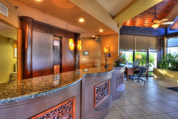 Our friendly staff will greet you as you arrive in Daytona Beach