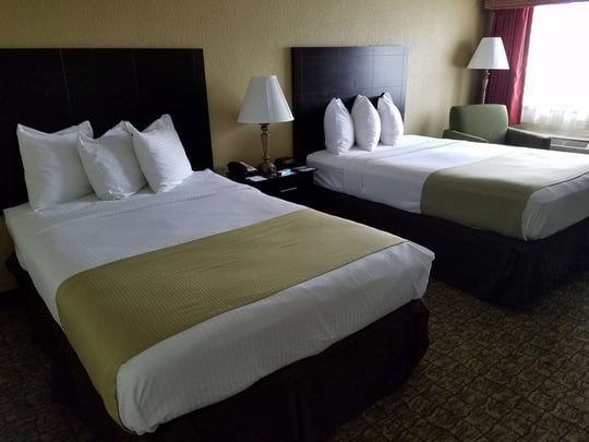 Two Double Guest Room Poolside