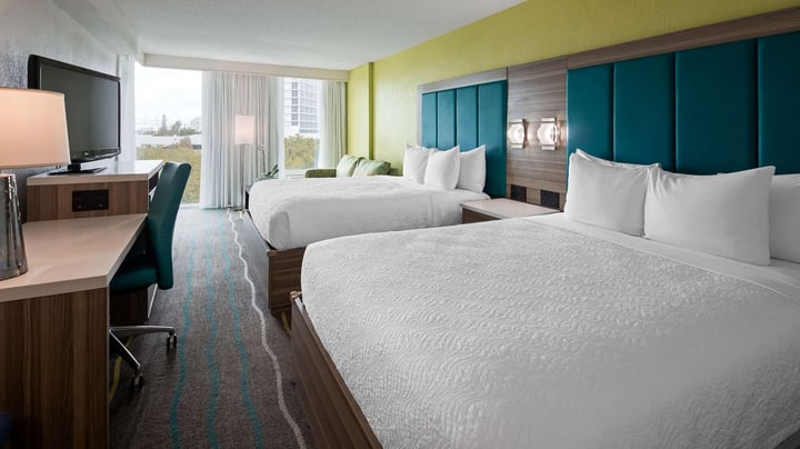 Two Queen Guest Room with Sofa