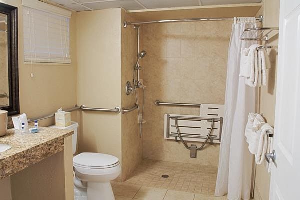 Mobility Accessible Guest Bathroom