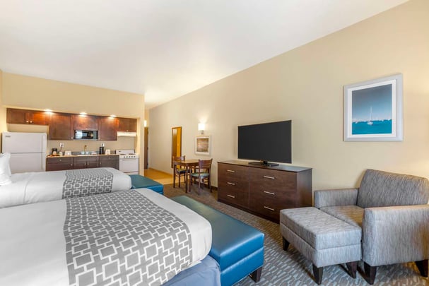 Kitchen Two Queen Guest Room