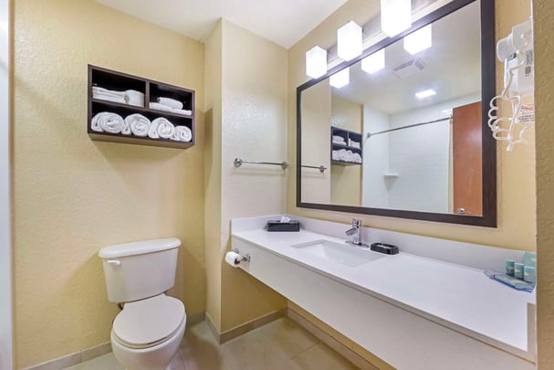 Two Queen Guest Bathroom