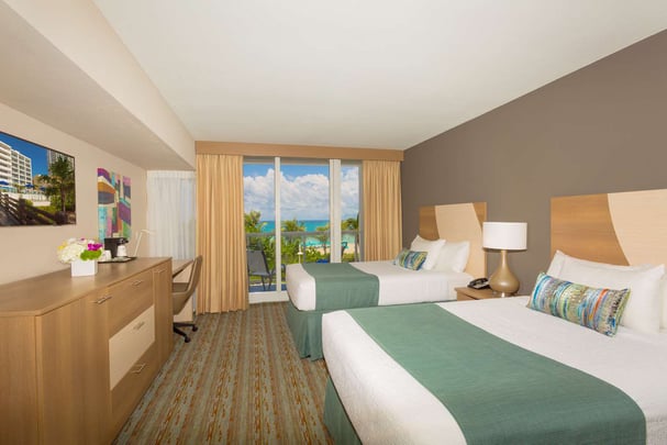 Ocean View 2 Double Beds