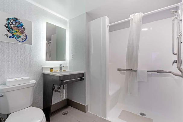 ADA Roll In Shower Room
