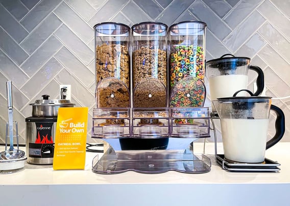 Breakfast served daily